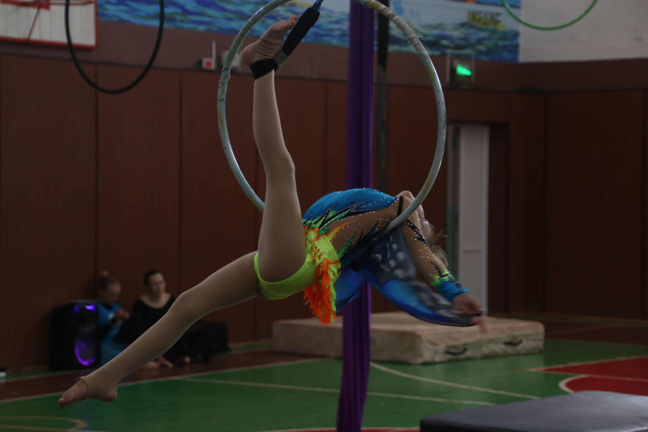 Южненські гімнастки готуються до відбору на Чемпіонат Світу