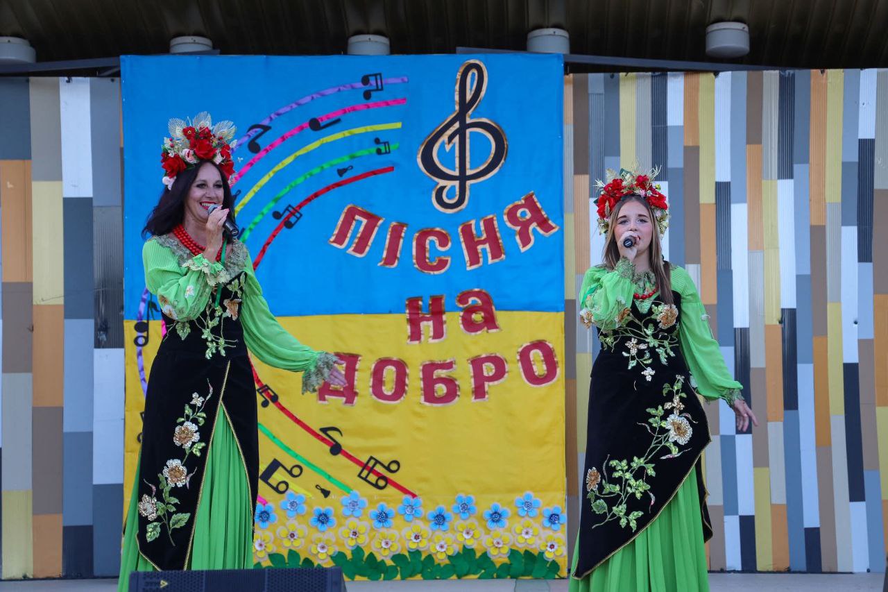 У Південному пройшов концерт до Дня Української Державності