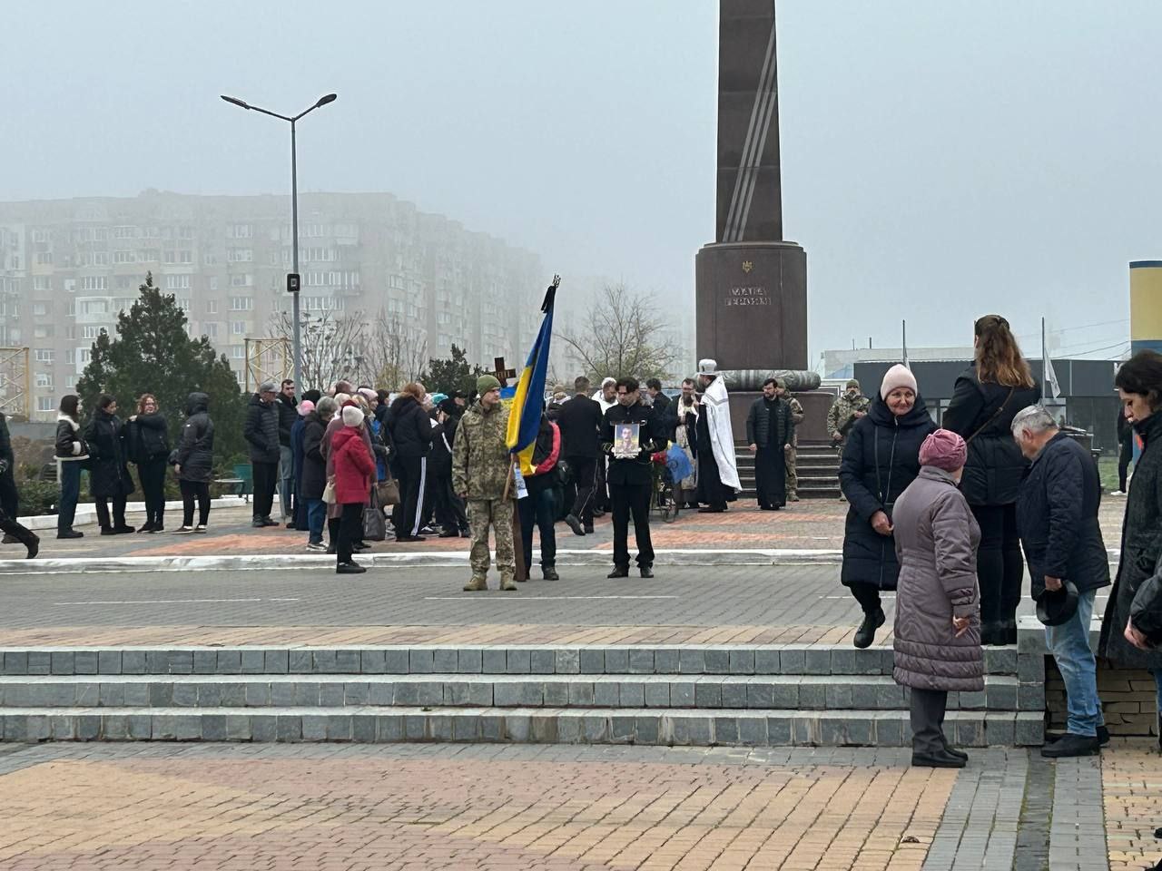 У Південному попрощалися із полеглим захисником
