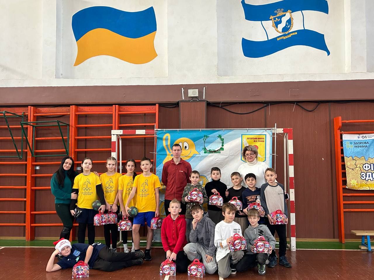 У Південному привітали наймолодших переможців Всеукраїнських шкільних ліг «Пліч-о-пліч»