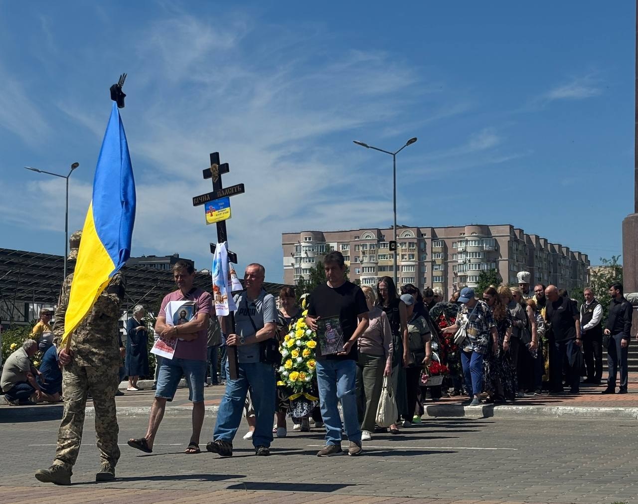 В Південному попрощалися з загиблим захисником